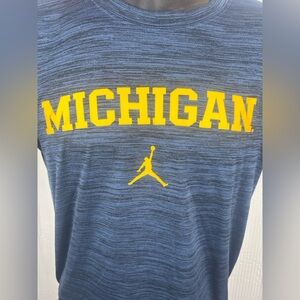 Nike Men's Blue Michigan Tee